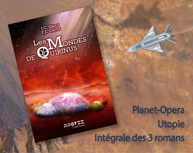 Mars et « les Mondes de Quirinus » écrit avec F.L. Castle
