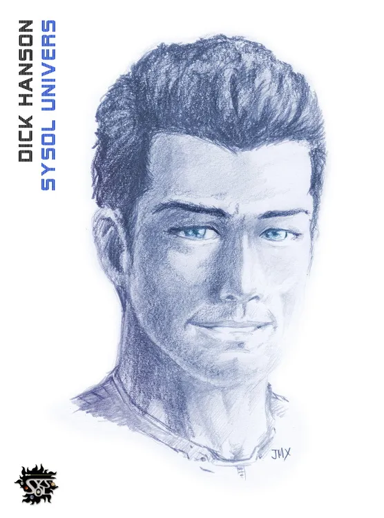 Portait de Dick Hanson jeune homme