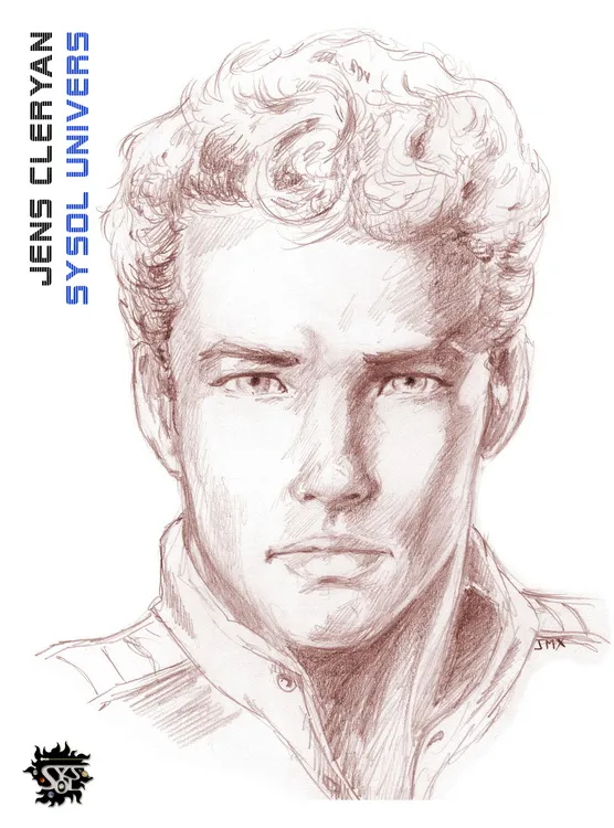Portait de Jens Cleryan jeune homme