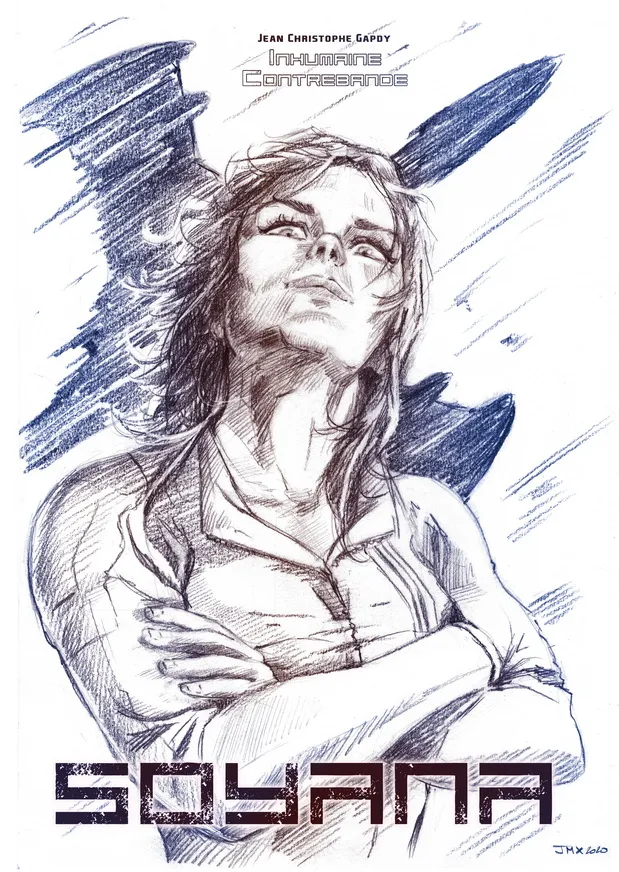 Portrait de Soyana Lo, capitaine de vaisseau