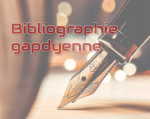 Accéder à ma bibliographie Bibliographie de JC Gapdy